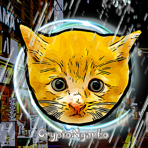 CryptoNyanko #054 TSUNA(KITTEN VERSION)